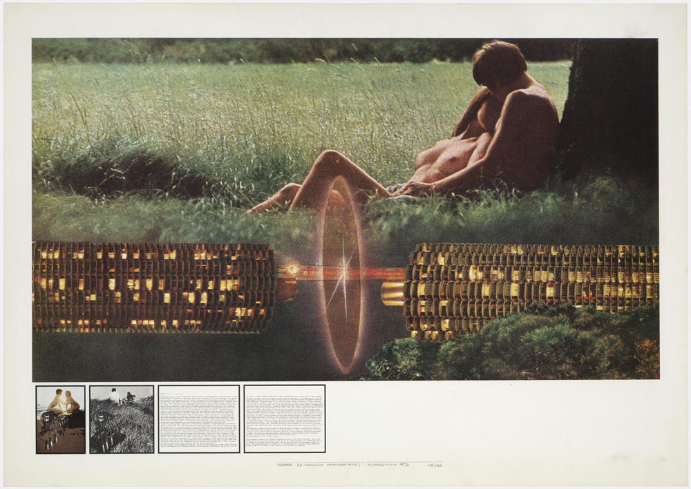 Atti Fondamentali. Amore: la Macchina innamoratrice, 1971 – 1973 Archivio Superstudio © Superstudio 