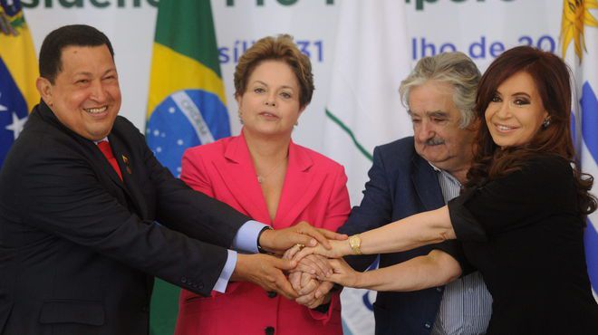 Mandatarios de la revolución democrática latinoamericana
