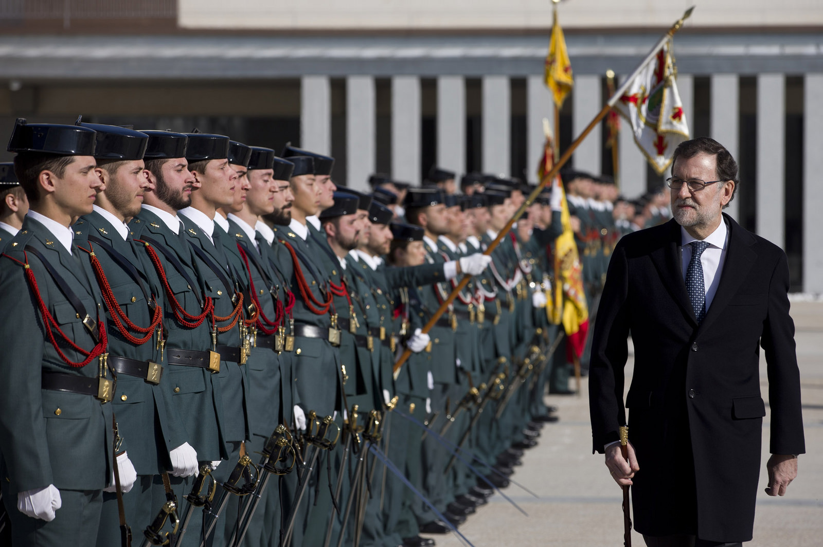 Rajoy inaugura la nueva Academia de Oficiales de la Guardia Civil en Aranjuez / La Moncloa