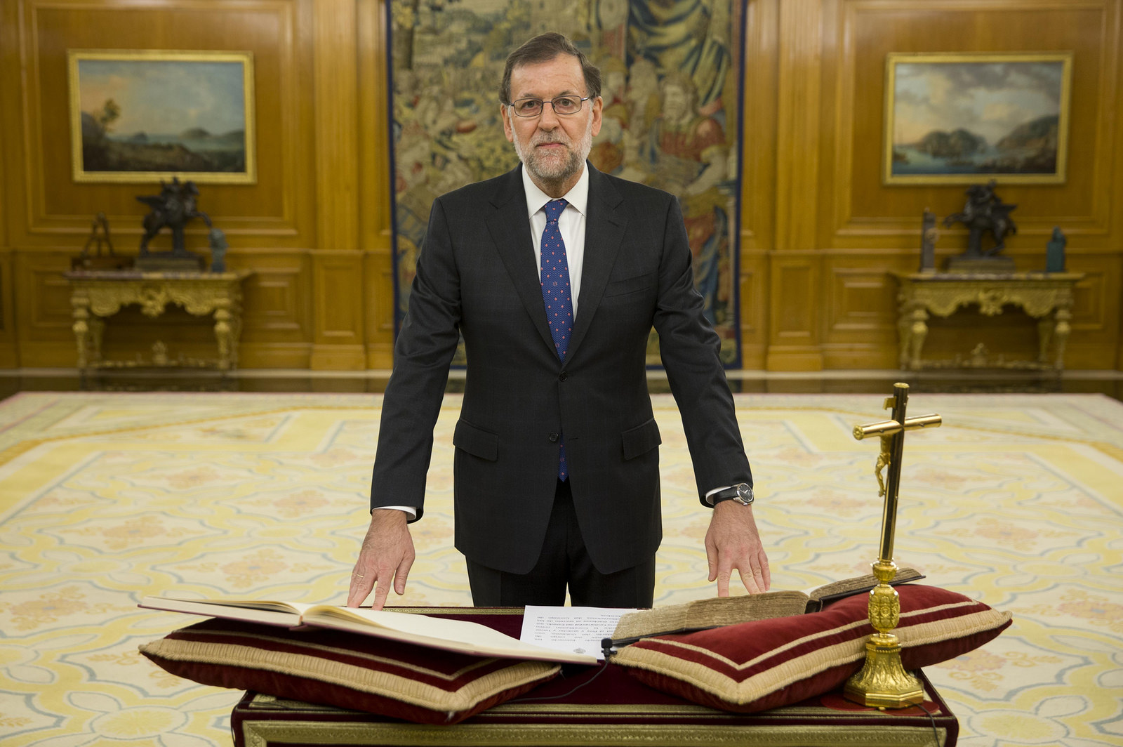 Mariano Rajoy jura el cargo de presidente del Gobierno / La Moncloa