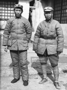 Mao Tse tung i Zhu De creador de l'Exèrcit Roig xinès. Font Pinterest.