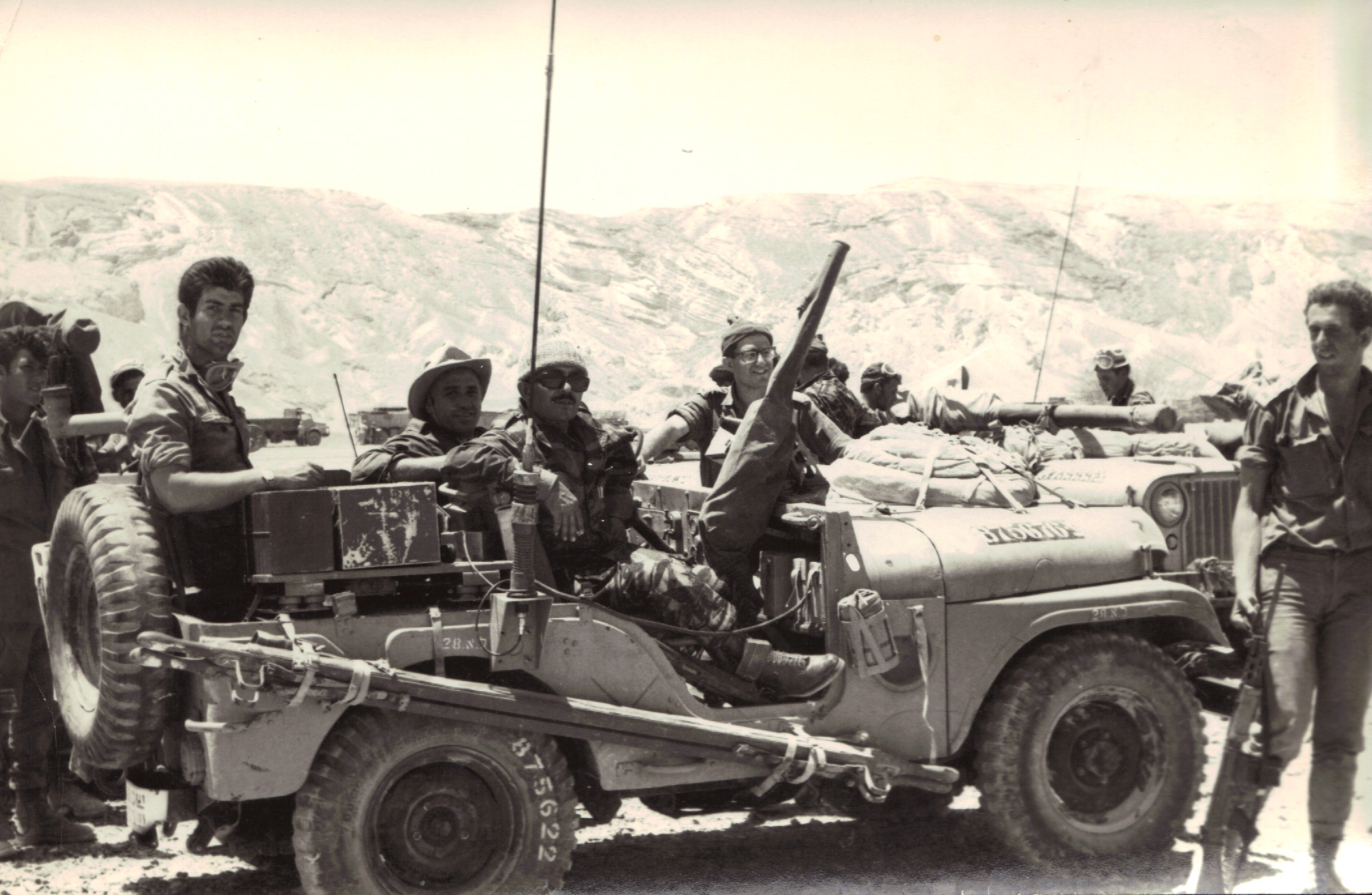 L'Exèrcit israelià en el Sinaí durant la guerra en 1967 / Viquipèdia