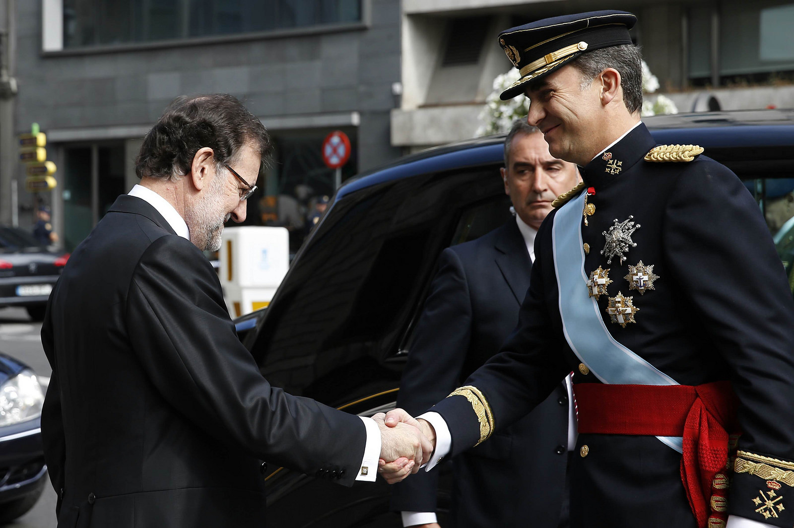 Rajoy amb Felip VI / La Moncloa - Gobierno de España