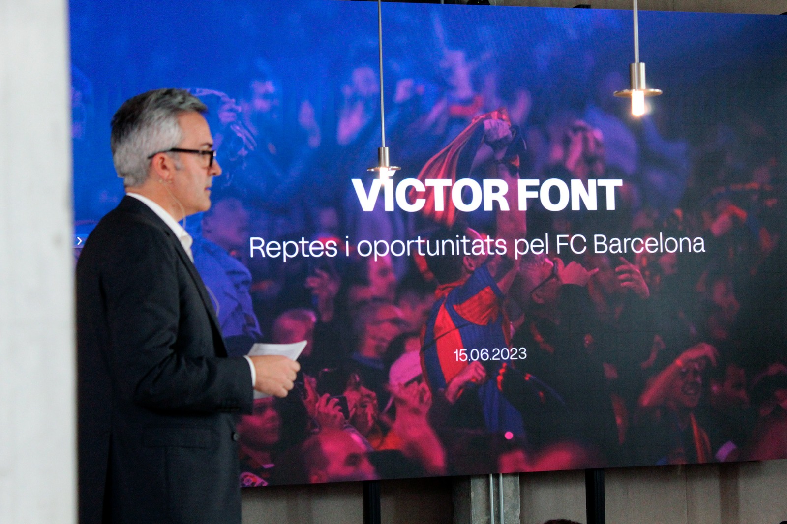 Víctor Font ha fet balanç de la temporada del Barça | Sí al Futur